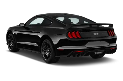Sleek Black GT Sports Car