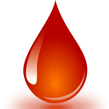 Red Liquid Droplet Icon