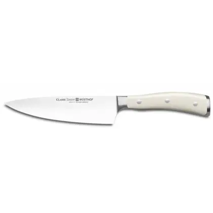 White Handle Kitchen Knife