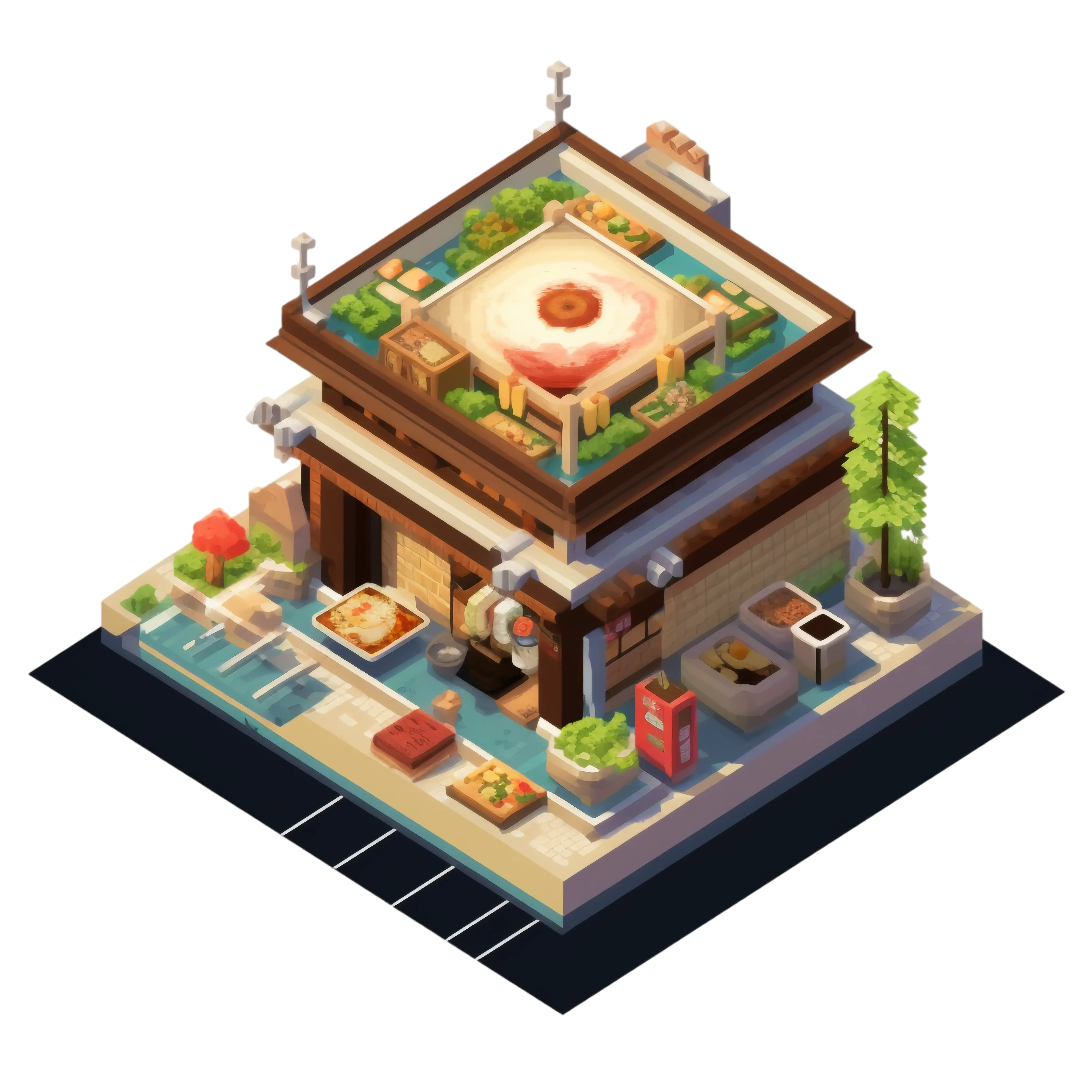 Small Cute Doodle House