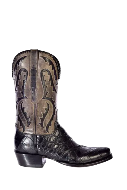 Classic Leather Cowboy Boot