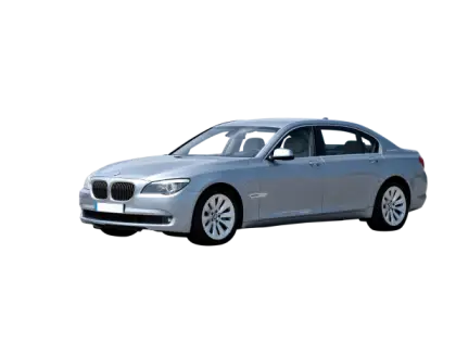 Silver Luxury Sedan Car Design
