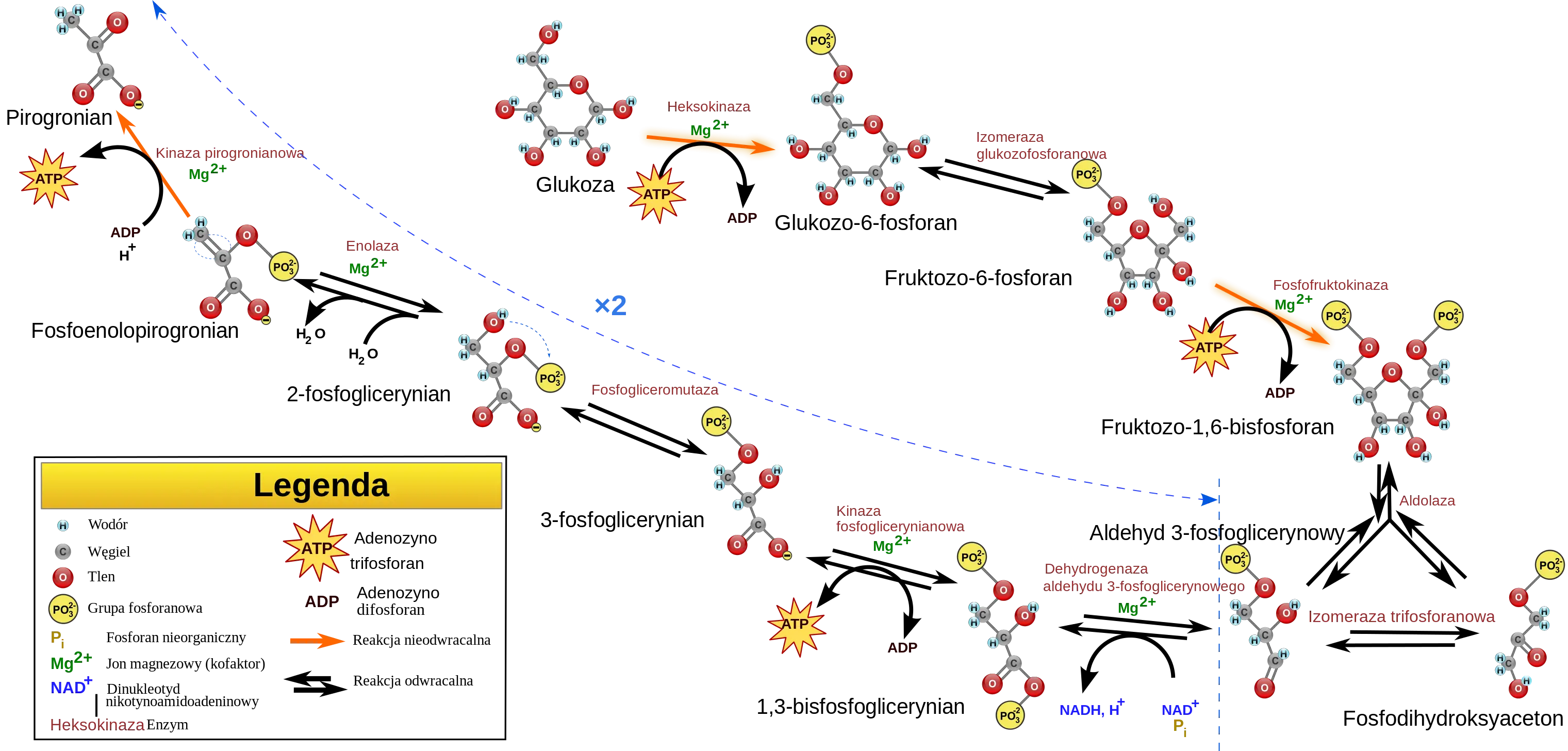 Glycolysis Pathway Diagram