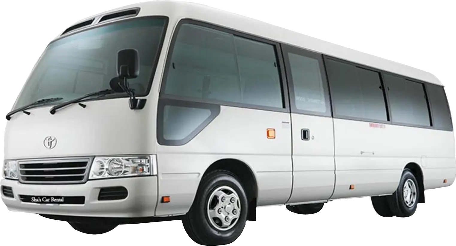 White Mini Bus for Passenger Transportation