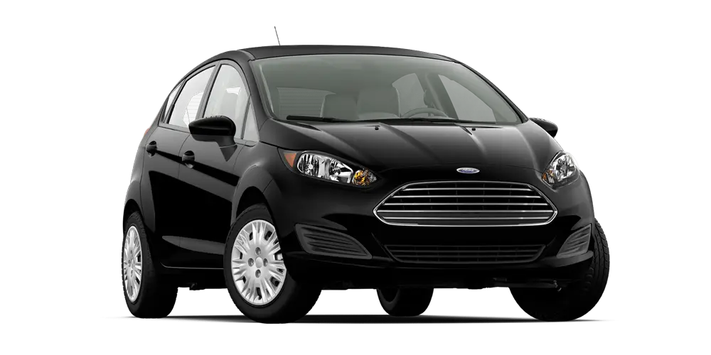 Black Compact City Car