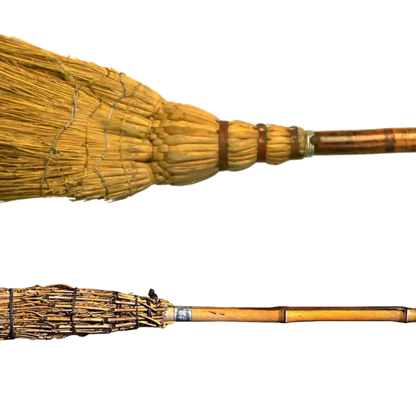 Traditional Straw Broomsticks
