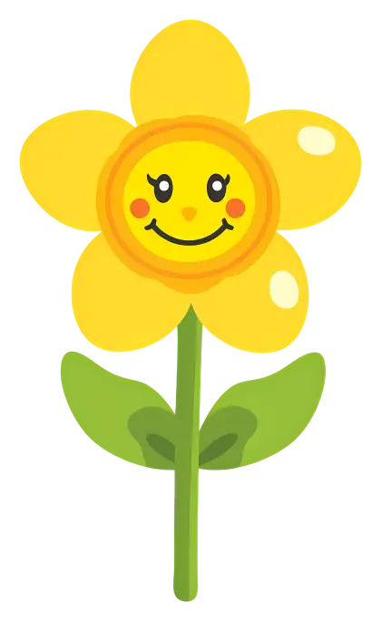Yellow Smiling Flower