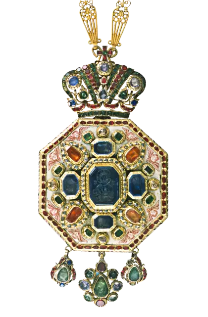Ornate Gemstone Pendant