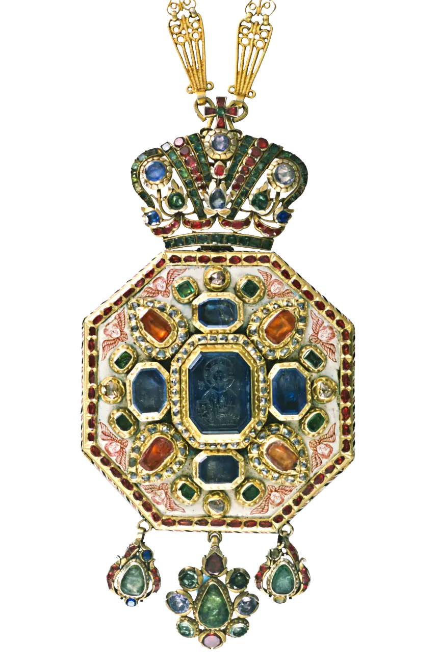 Ornate Gemstone Pendant