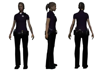 3D Animated Police Officer