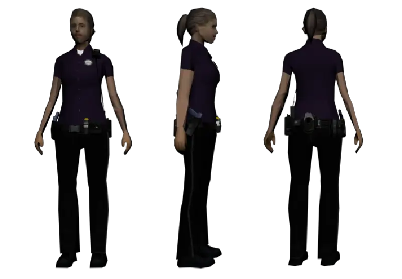 3D Animated Police Officer