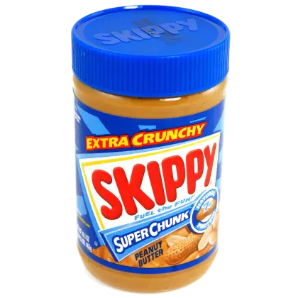 Skippy Extra Crunchy Peanut Butter Jar