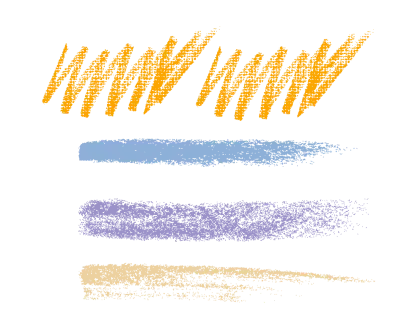 Colorful Crayon Scribbles