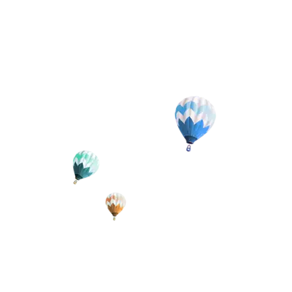 Colorful Hot Air Balloons