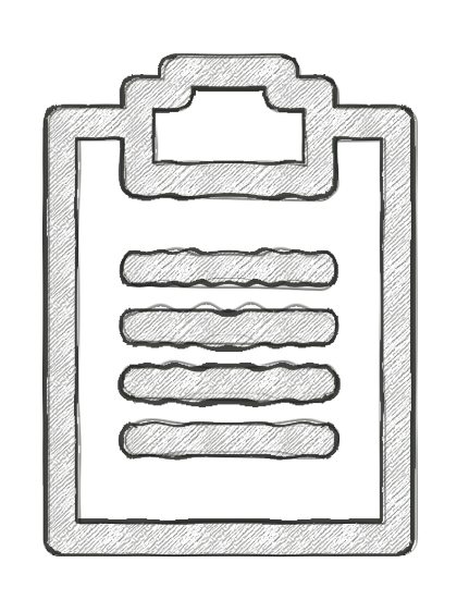 Clipboard with Paper