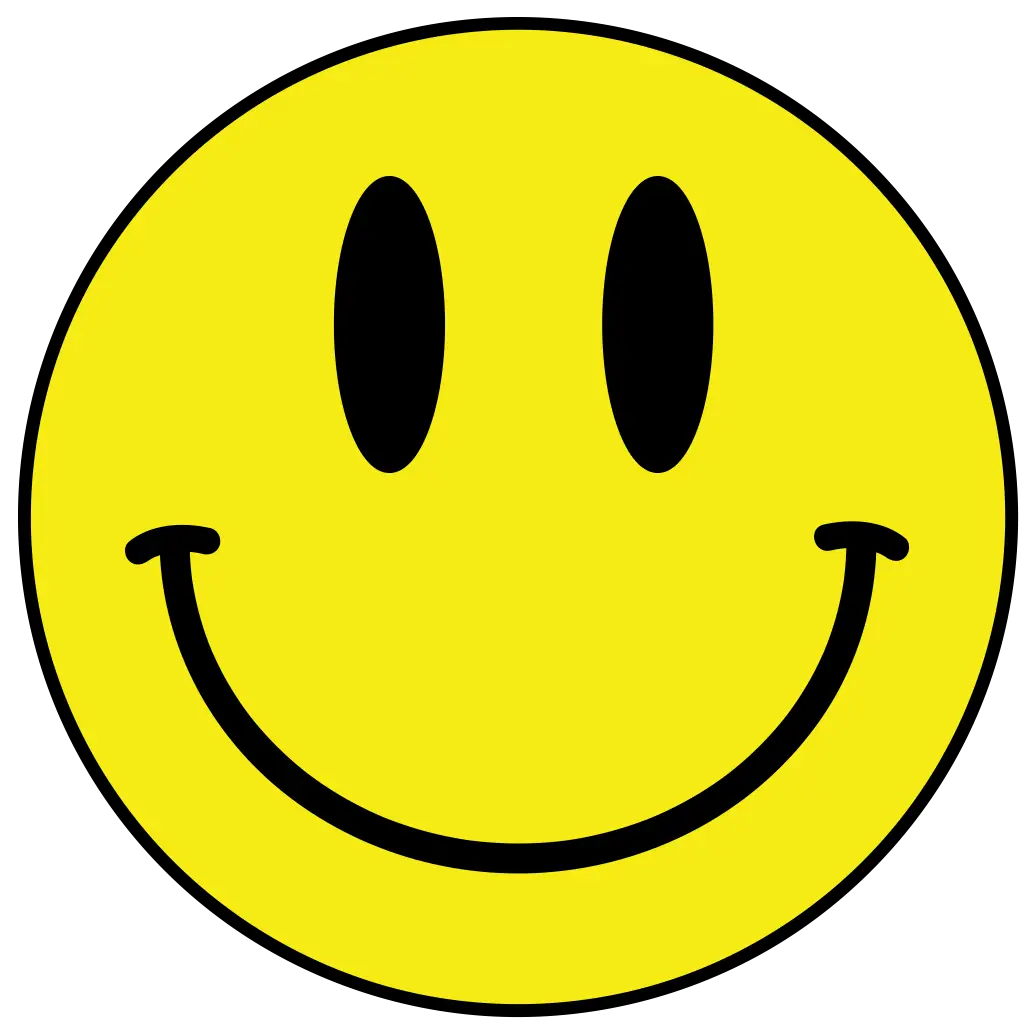 Classic Smiley Face Emoji