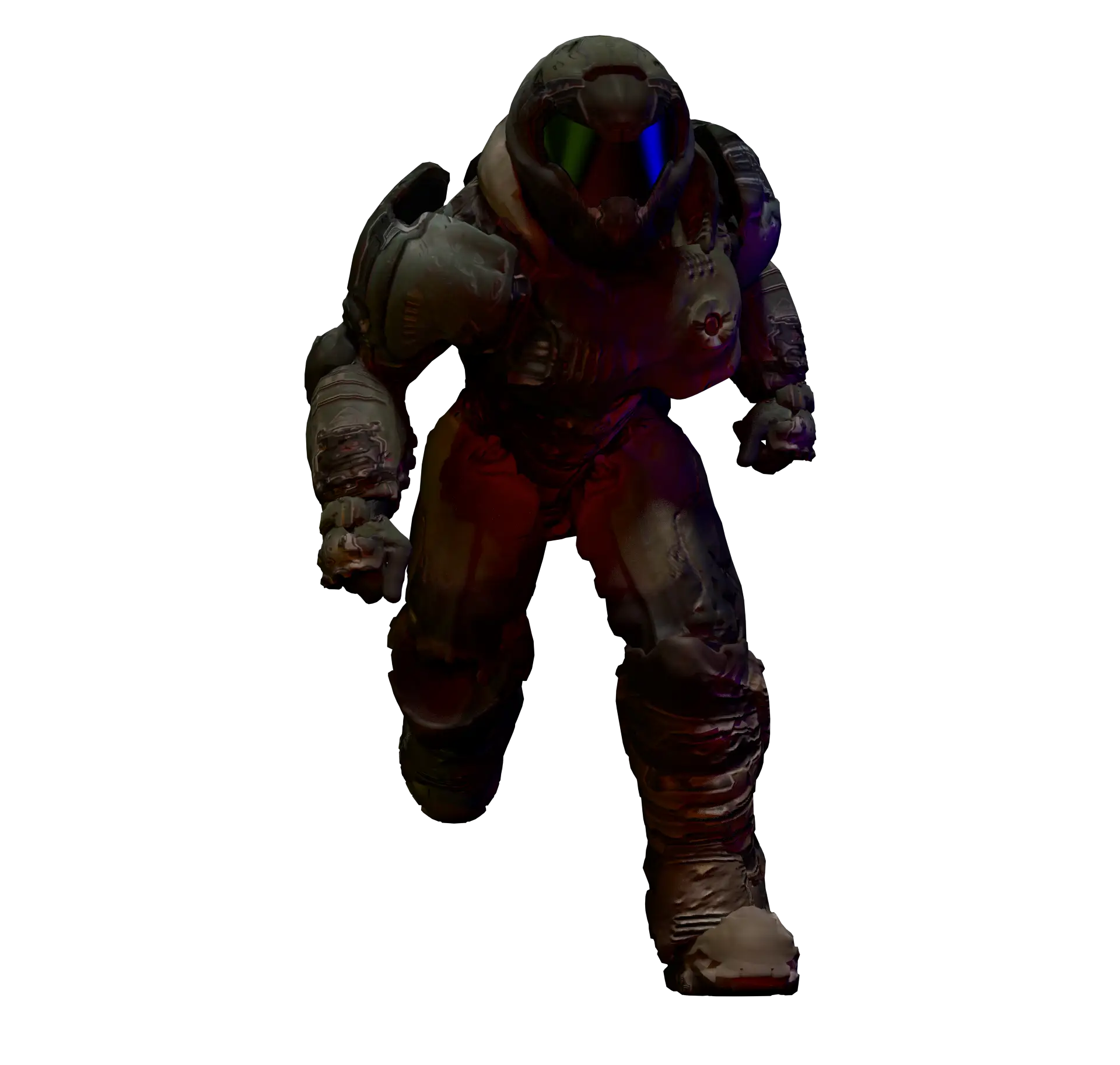 Mysterious Astronaut in Space Suit