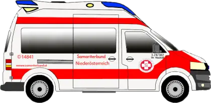 Ambulance Vehicle Illustration for Emergency Services