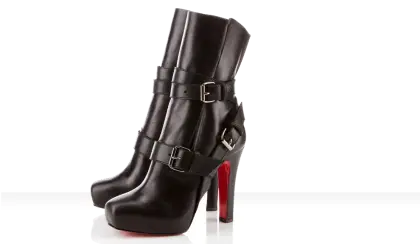 Stylish Black High Heel Boots