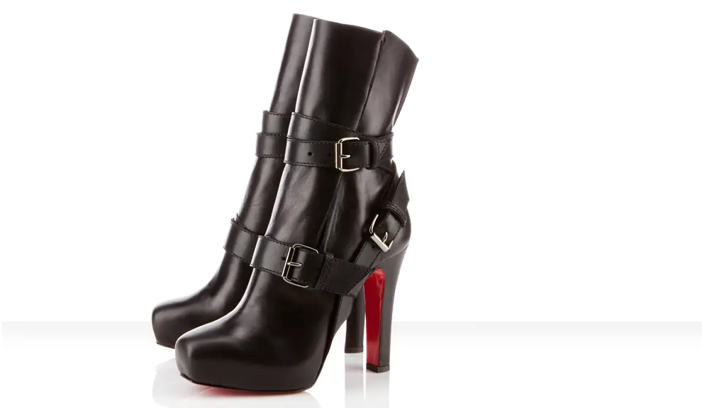 Stylish Black High Heel Boots