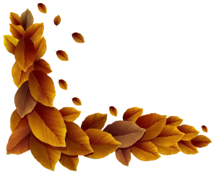 Autumn Leaves Corner Decoration