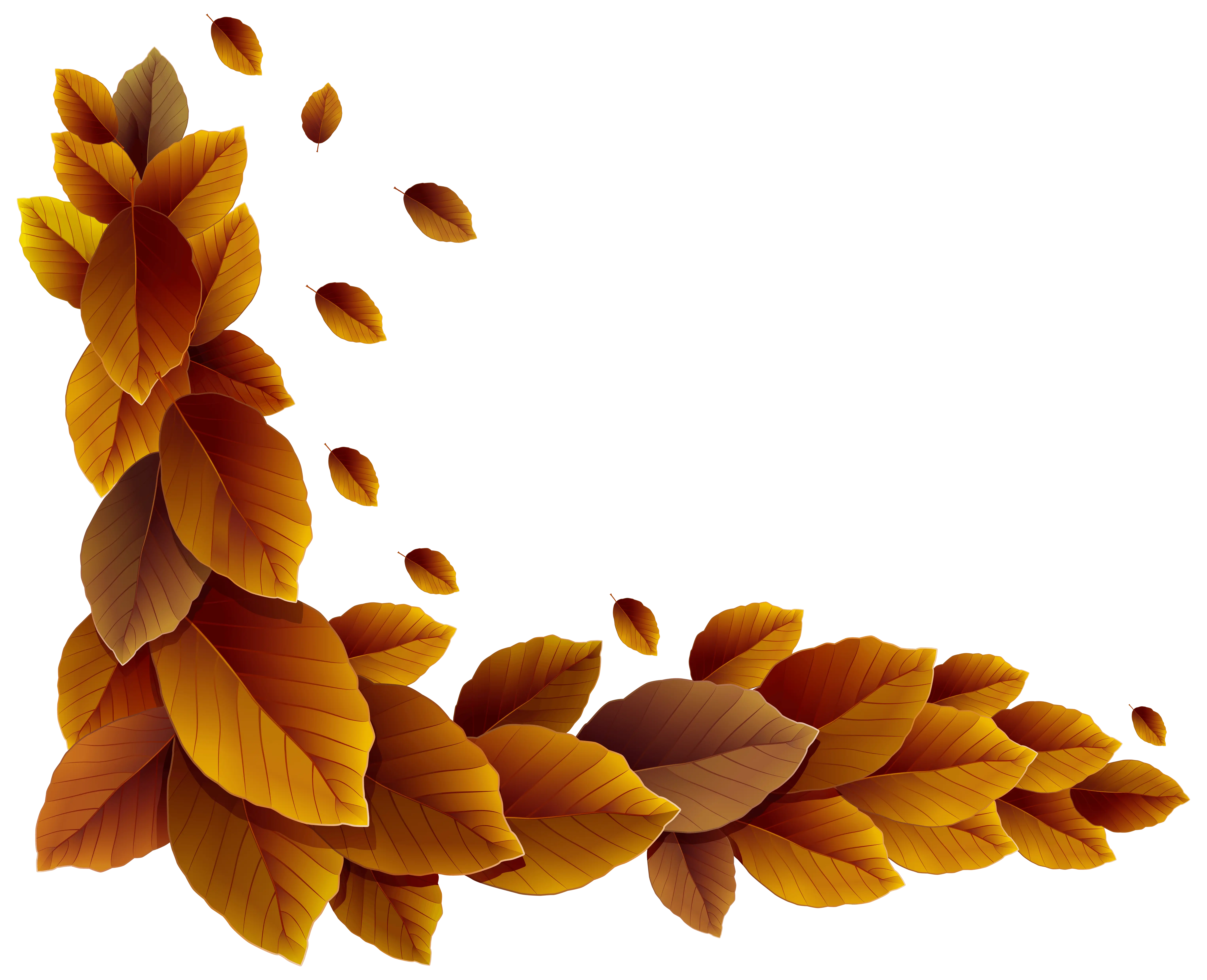 Autumn Leaves Corner Decoration
