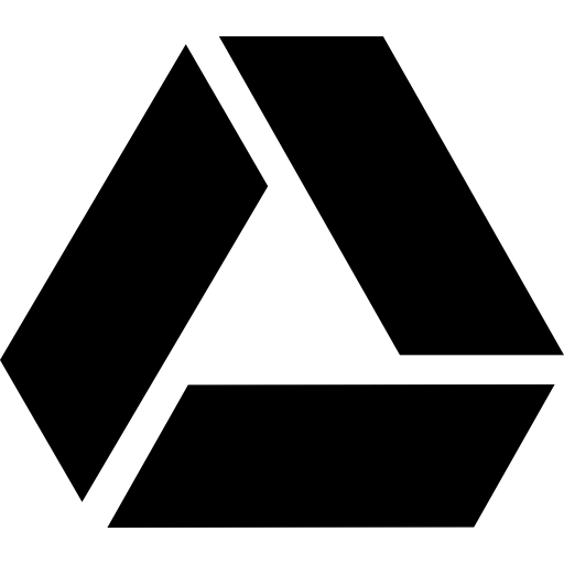 Minimalist Black Triangle Logo