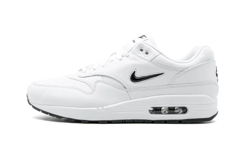 White Sports Sneaker with Black Details