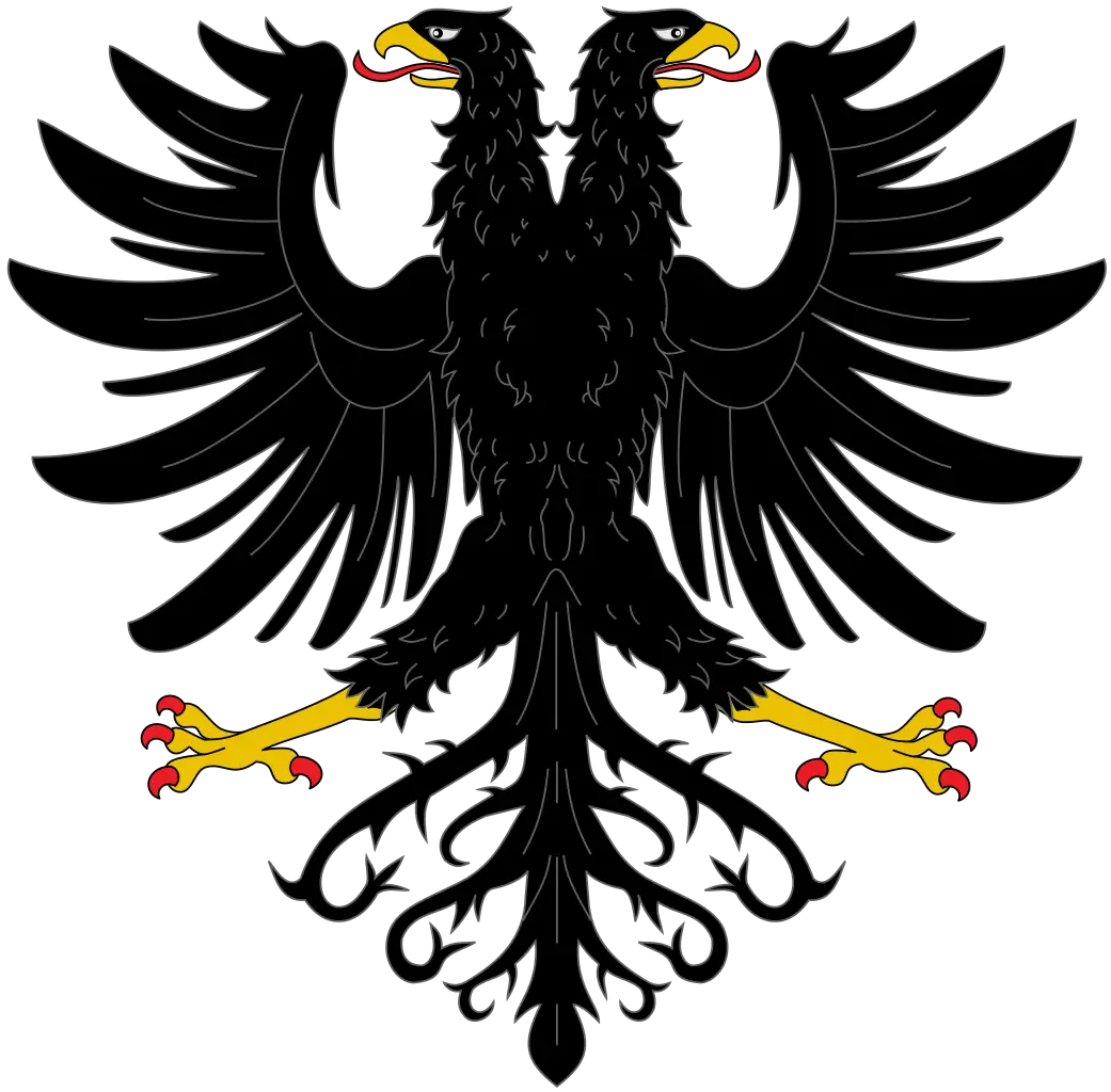Double-Headed Black Eagle Symbol