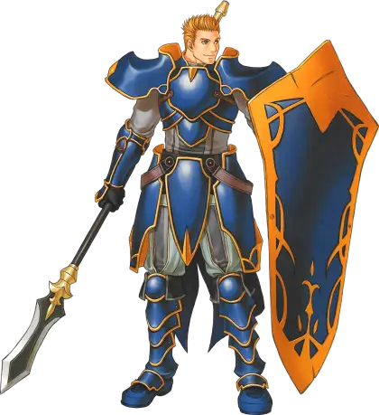 Medieval Knight in Shiny Armor