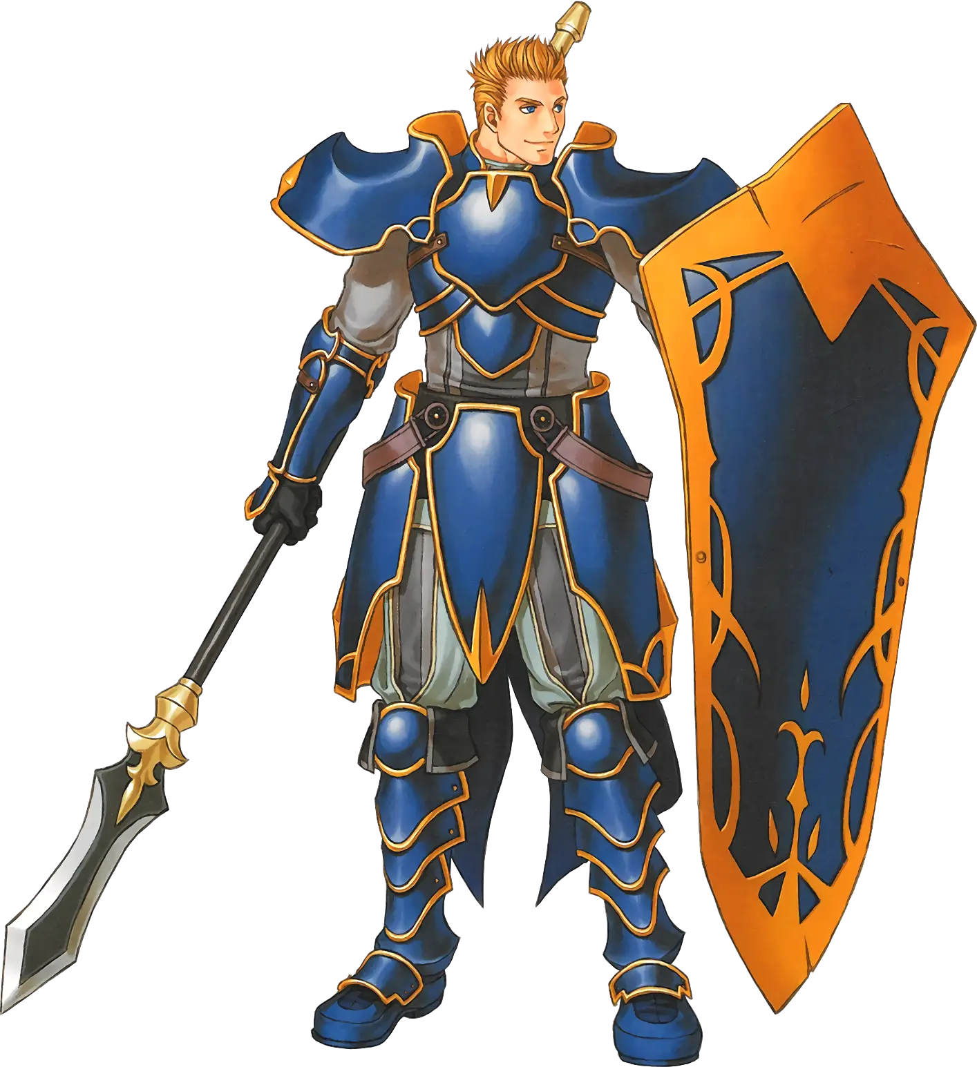 Medieval Knight in Shiny Armor