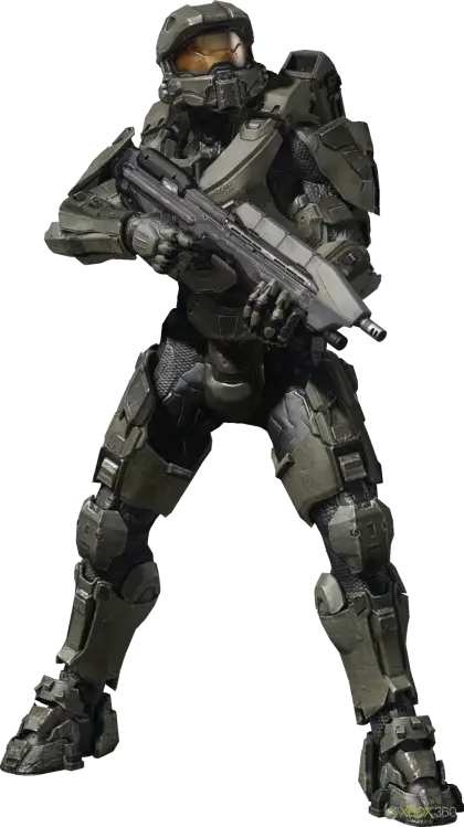Futuristic Soldier with Modern Weapon