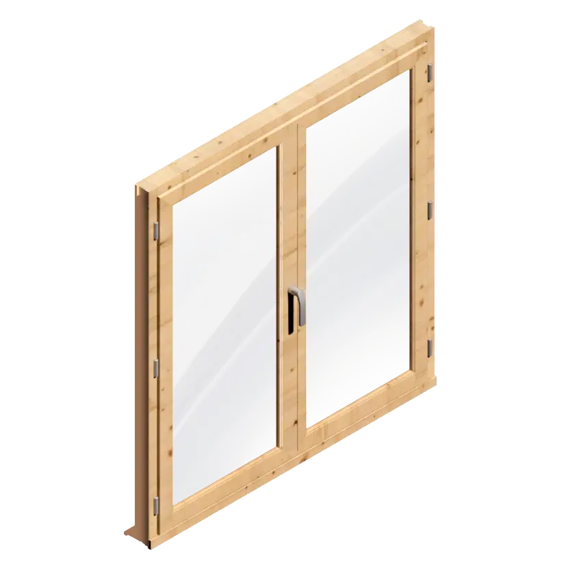 Wooden Sliding Glass Door Design