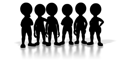 Group of Silhouettes