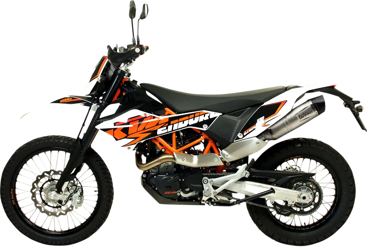 Orange and Black Dirt Bike for Motocross