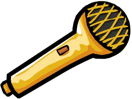 Cartoon Microphone