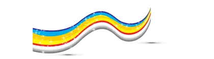 Colorful Wavy Line