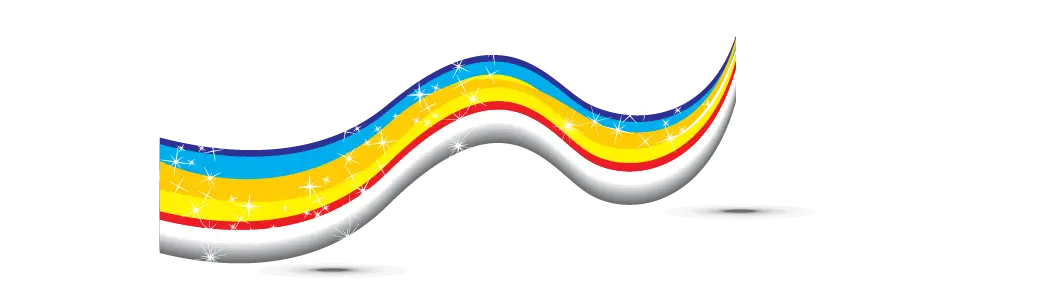 Colorful Wavy Line