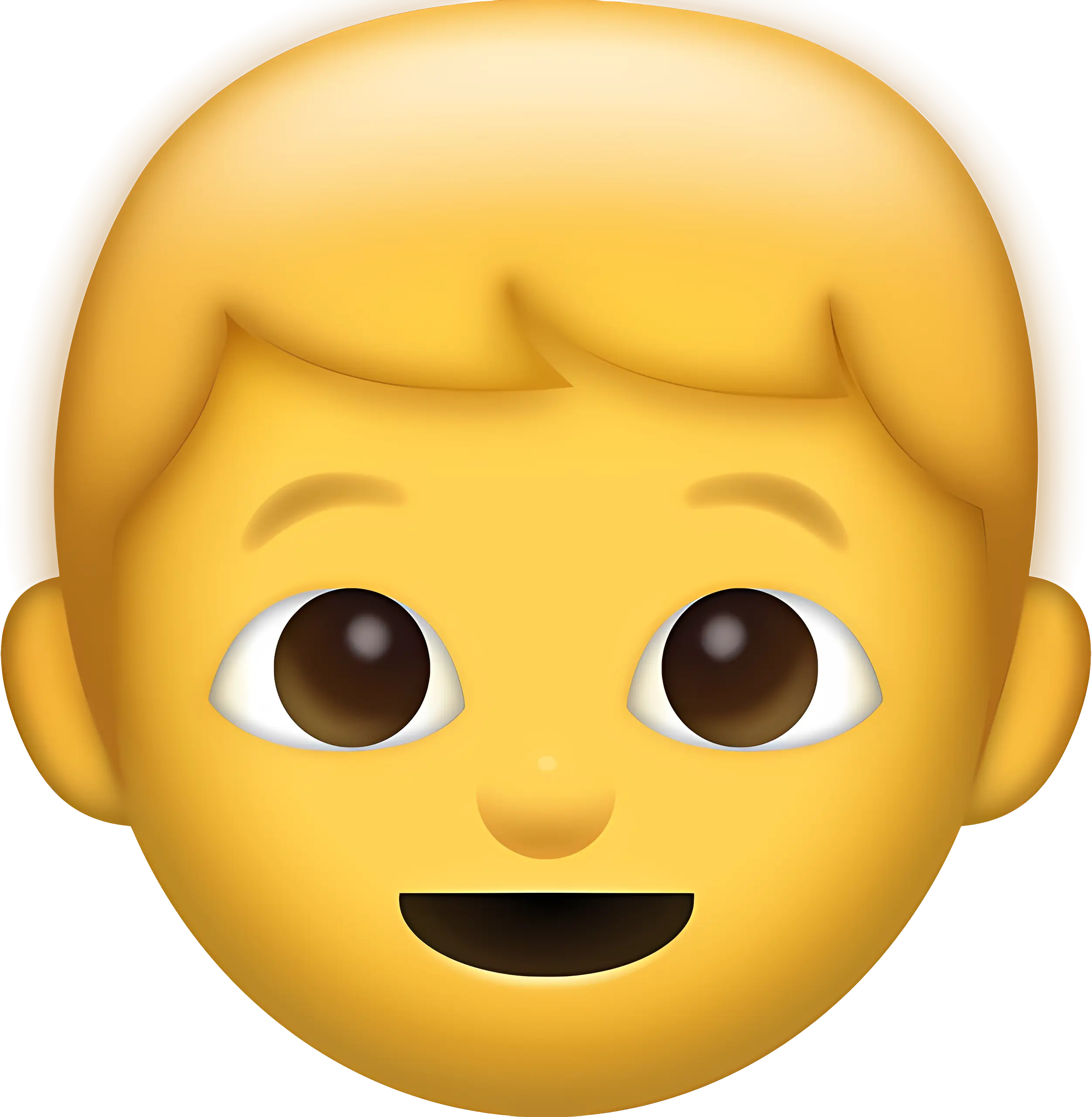 Smiling Boy Emoji Illustration