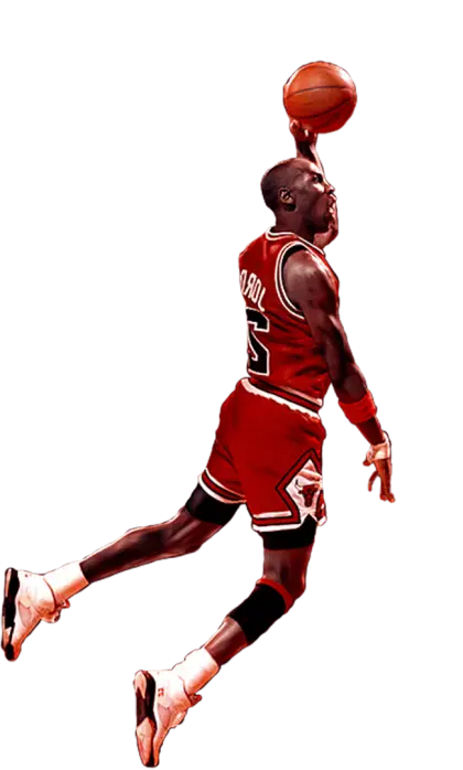 Dynamic Basketball Player Dunking