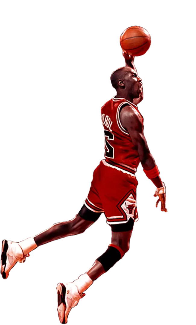 Dynamic Basketball Player Dunking