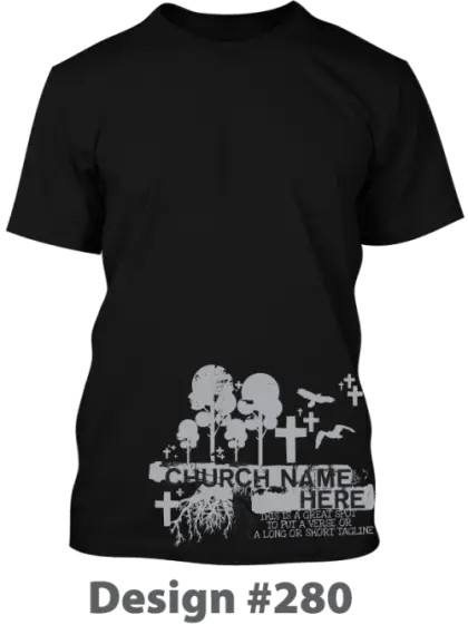 Custom Church Graphic T-Shirt Design