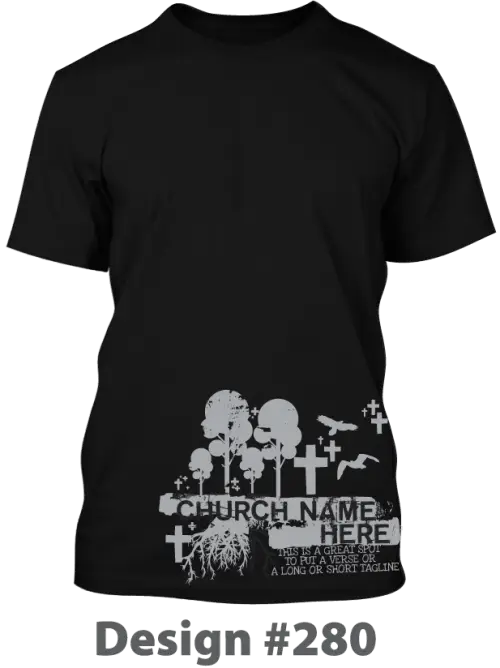 Custom Church Graphic T-Shirt Design