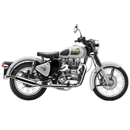 Classic Motorbike in Retro Style