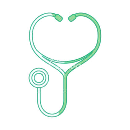 Stethoscope with Heart-Shaped Design