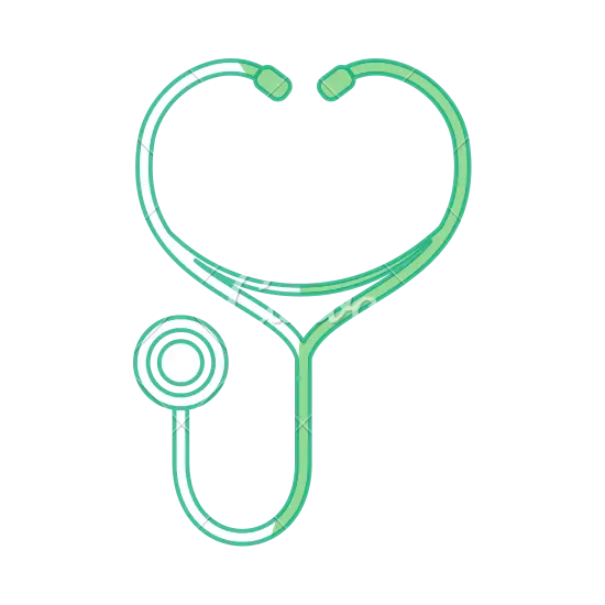 Stethoscope with Heart-Shaped Design