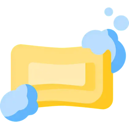 Soap with Bubbles Illustration