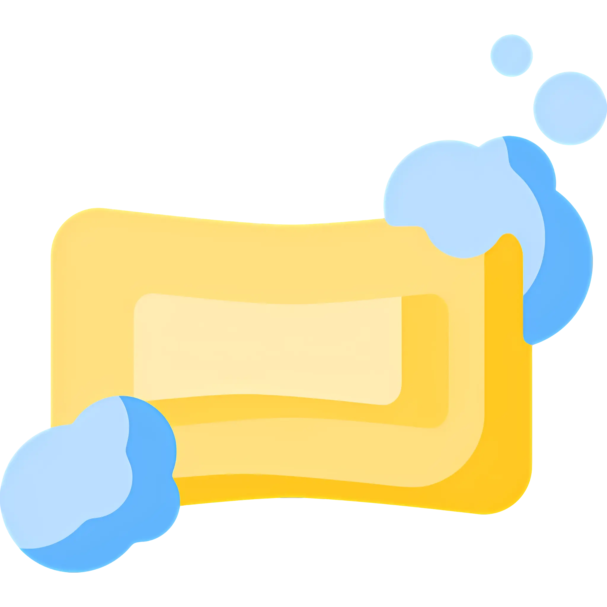 Soap with Bubbles Illustration