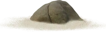 Rock in Sand