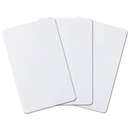 White Blank Cards for Printing and Craft Projects
